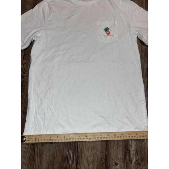 Vineyard Vines Floral Tropical Preppy Designer Logo Hawaiin Basic Tee Boys XL - Picture 4 of 10